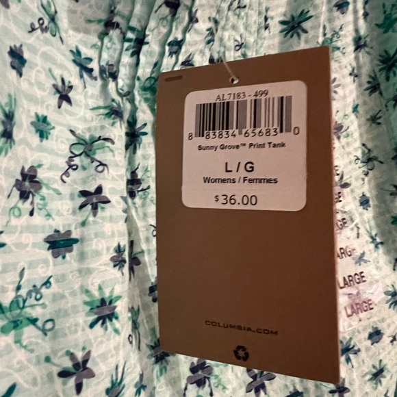 Beautiful Columbia Tank Top - Picture 5 of 5